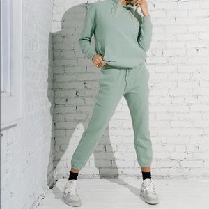 Muted mint Zyia Relaxtion joggers